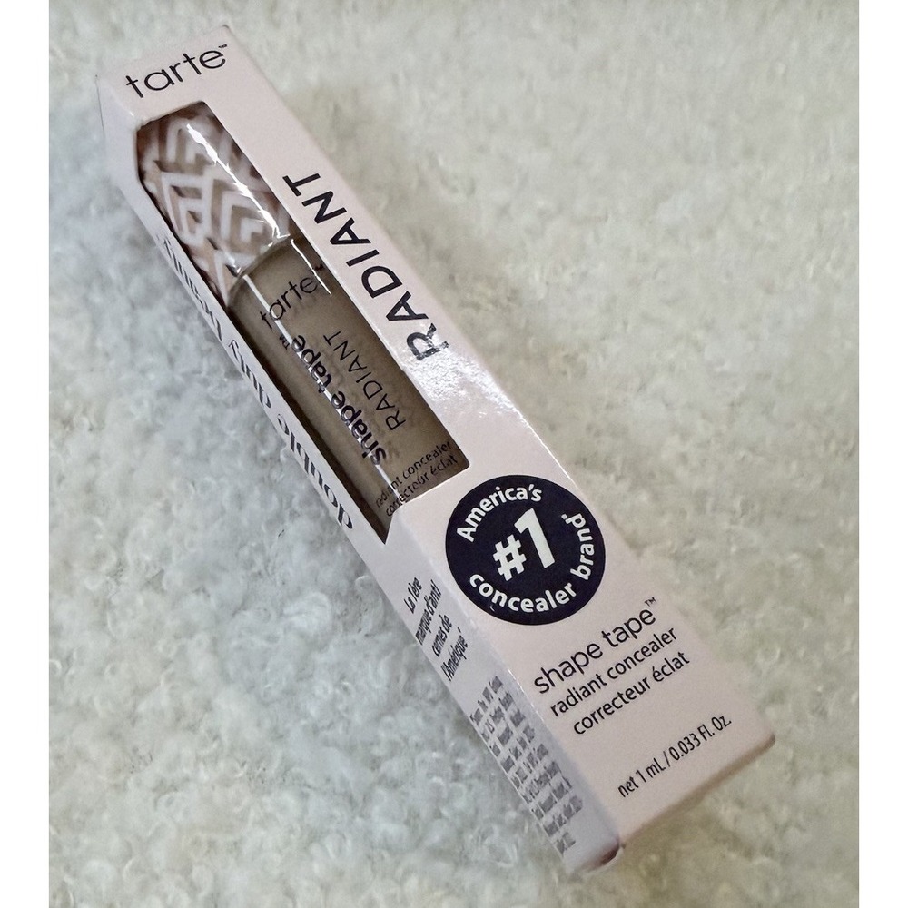 tarte Shape Tape Radiant Concealer Mahogany 60N  Cruelty-Free‎ Vegan 0.33oz